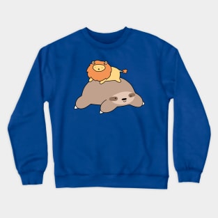 Sloth and Little Lion Crewneck Sweatshirt